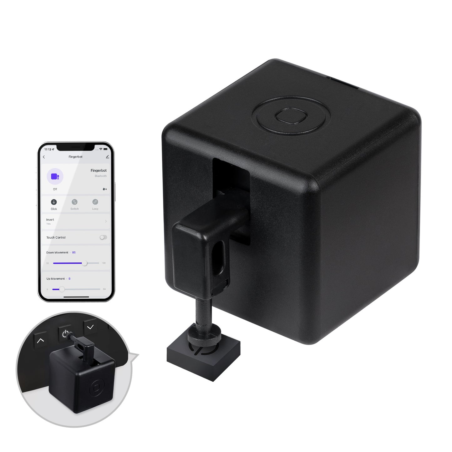 Bluetooth Finger Touch Smart Home Robot