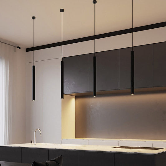 Bar counter long pendant lamp