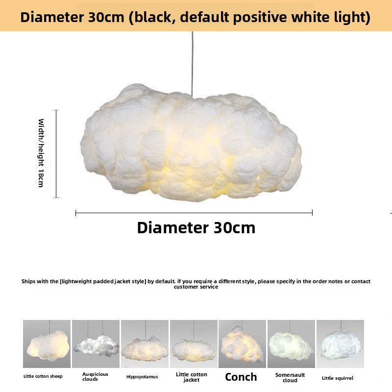 Cloud Shape LED Pendant Light