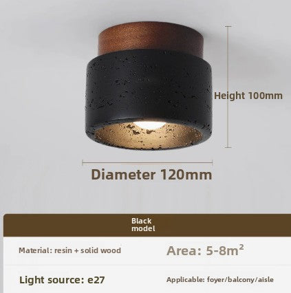 Japanese Style Minimalist LED Ceiling Light