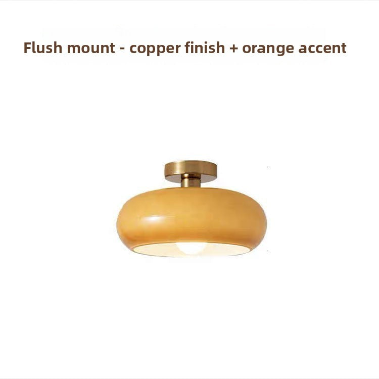 Vintage Wooden Ceiling Light