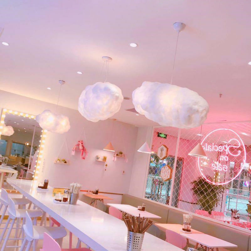 Cloud Shape LED Pendant Light