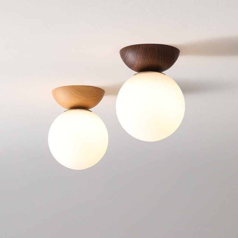 Japanese Style Wood Ceiling Light