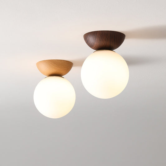 Japanese Style Wood Ceiling Light