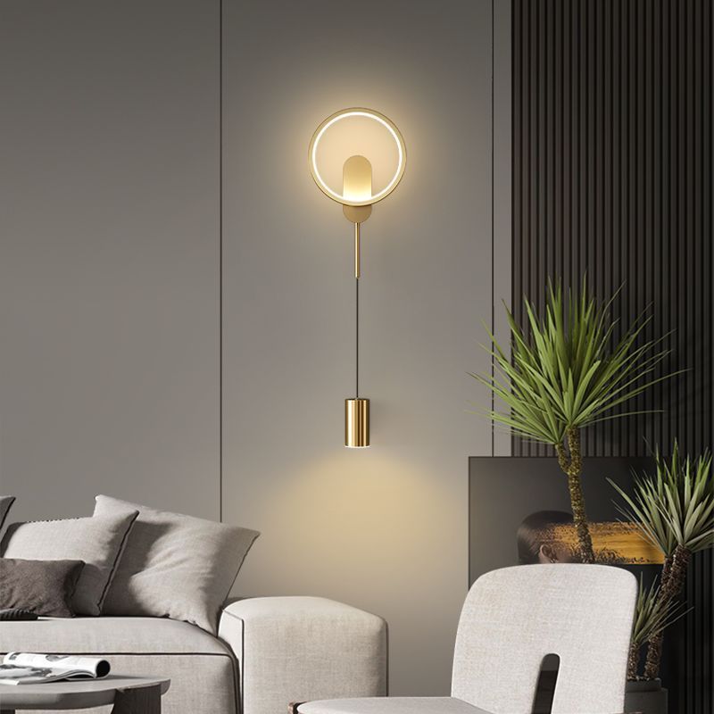 Modern LED Wall Lamp with Remote Control