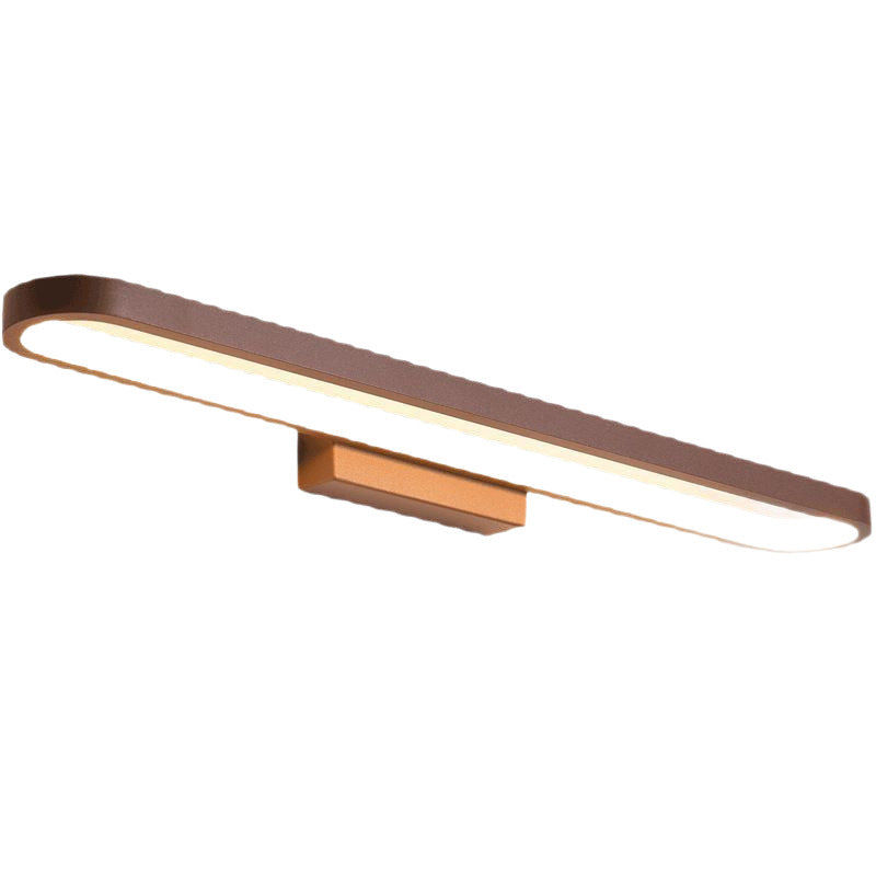Minimalist LED Mirror Front Light with Adjustable Illumination