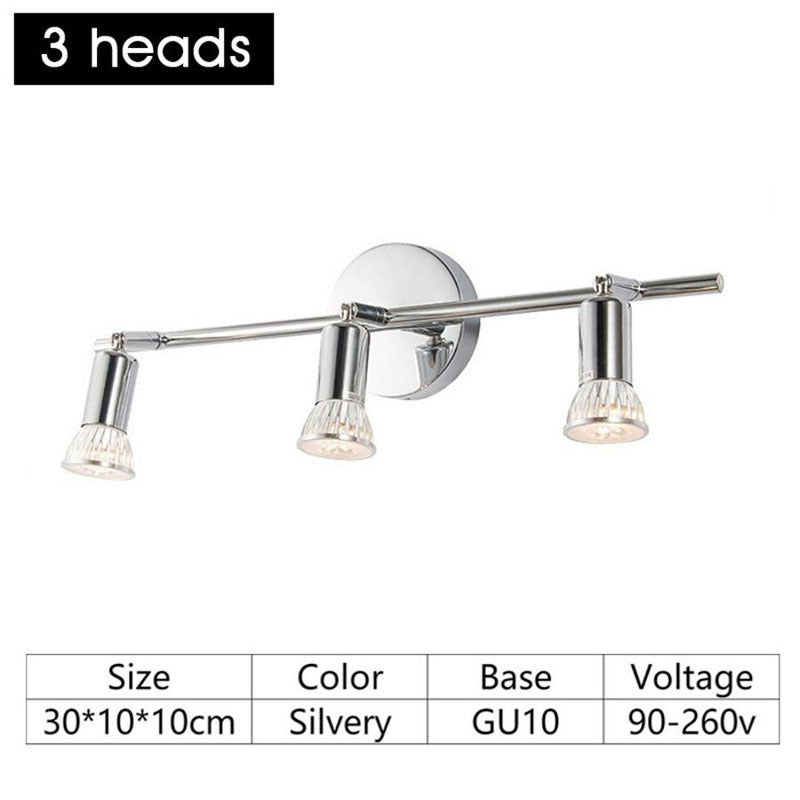 Adjustable LED Spotlights Modern Iron Wall Light