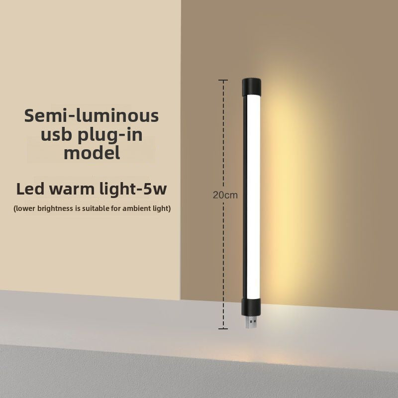 Adjustable USB LED Bedside Table Lamp