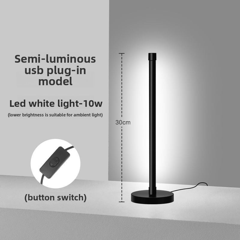 Adjustable USB LED Bedside Table Lamp