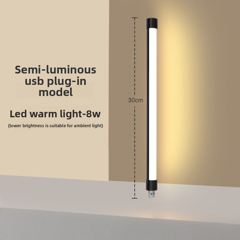Adjustable USB LED Bedside Table Lamp