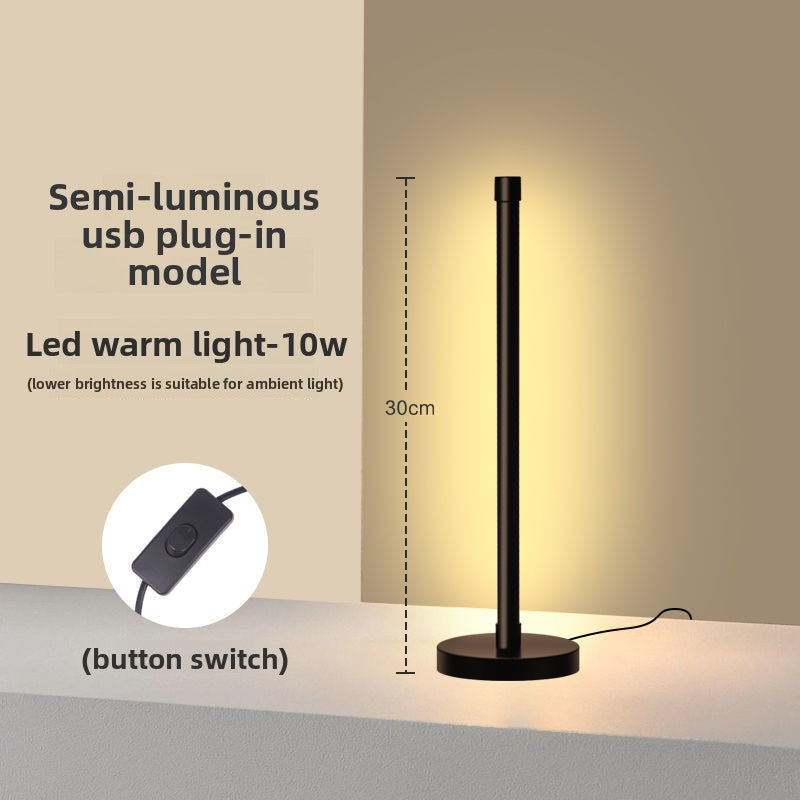 Adjustable USB LED Bedside Table Lamp