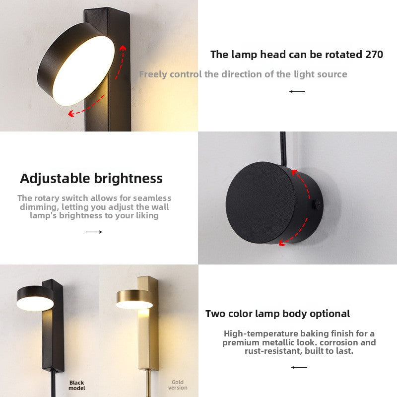 Nordic Modern Minimalist LED Wall Lamp