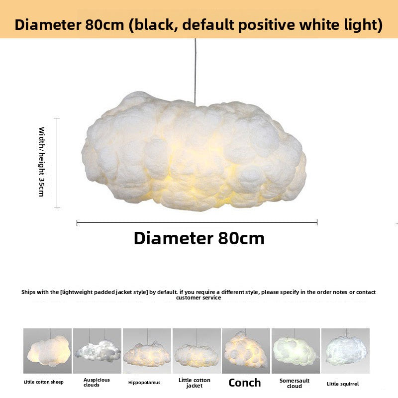 Cloud Shape LED Pendant Light