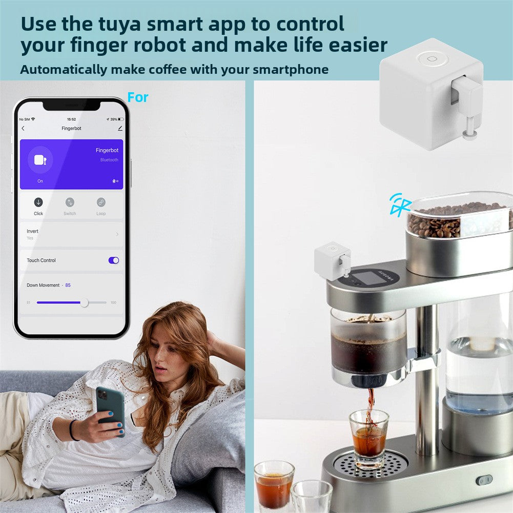 Bluetooth Finger Touch Smart Home Robot