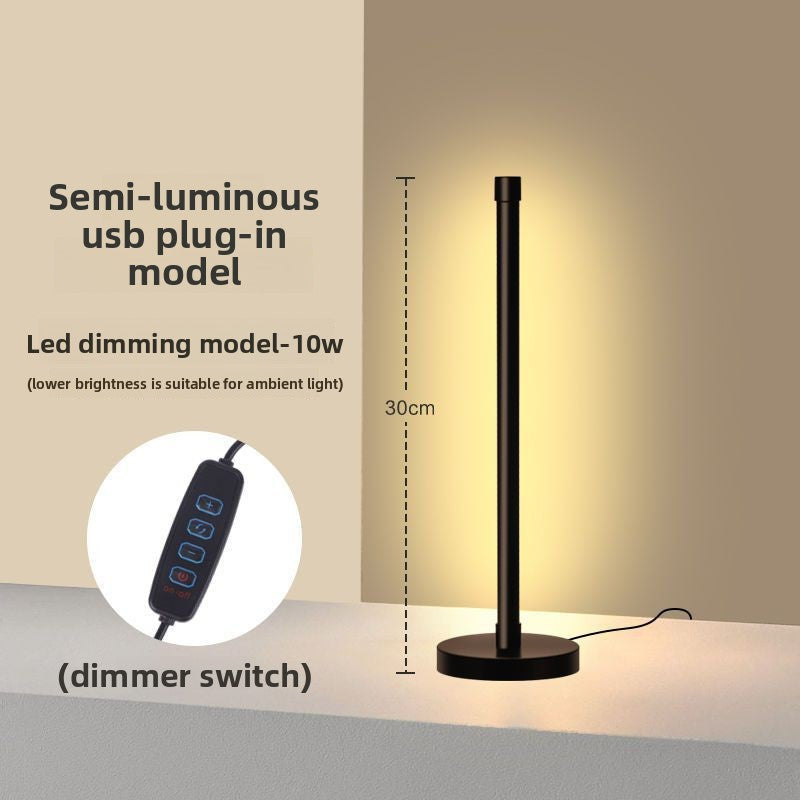 Adjustable USB LED Bedside Table Lamp