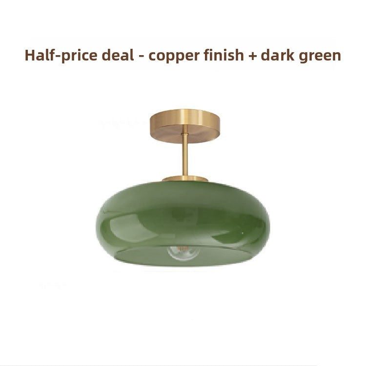 Vintage Wooden Ceiling Light