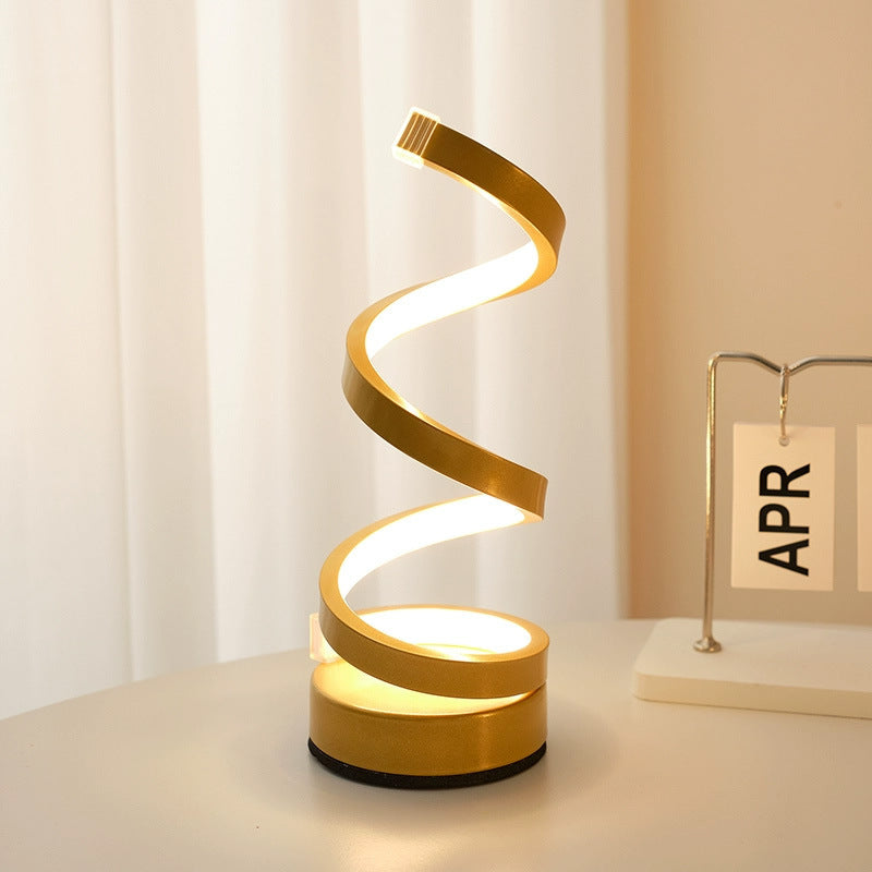 Dimmable LED Table Lamp with Plug-in Design