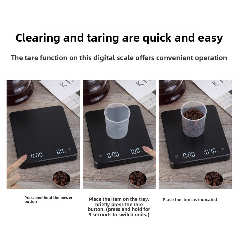High-precision coffee scale
