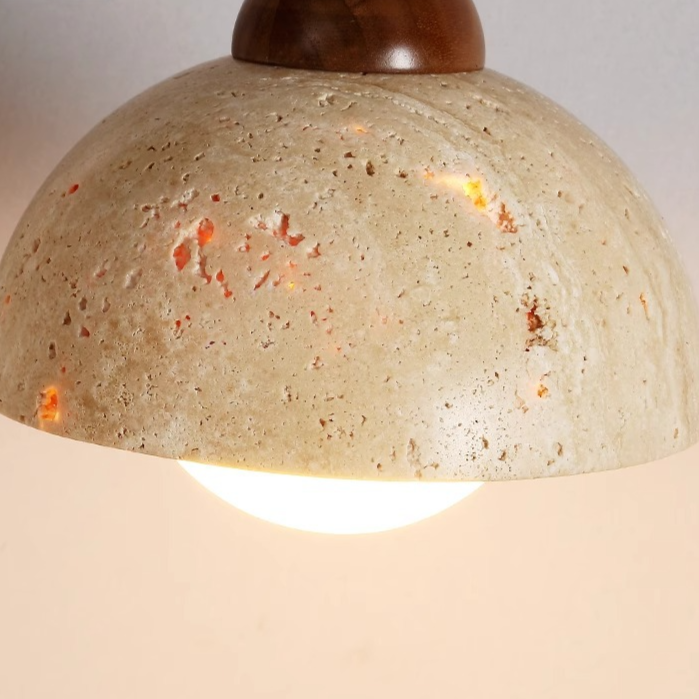 Japanese Style Wooden Bedside Wall Lamp with Warm Light