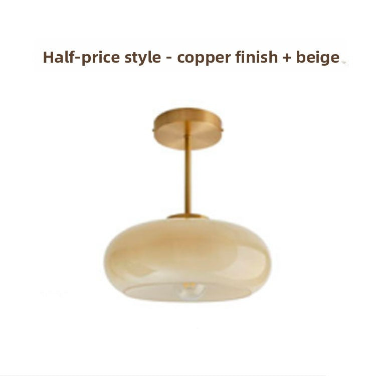 Vintage Wooden Ceiling Light