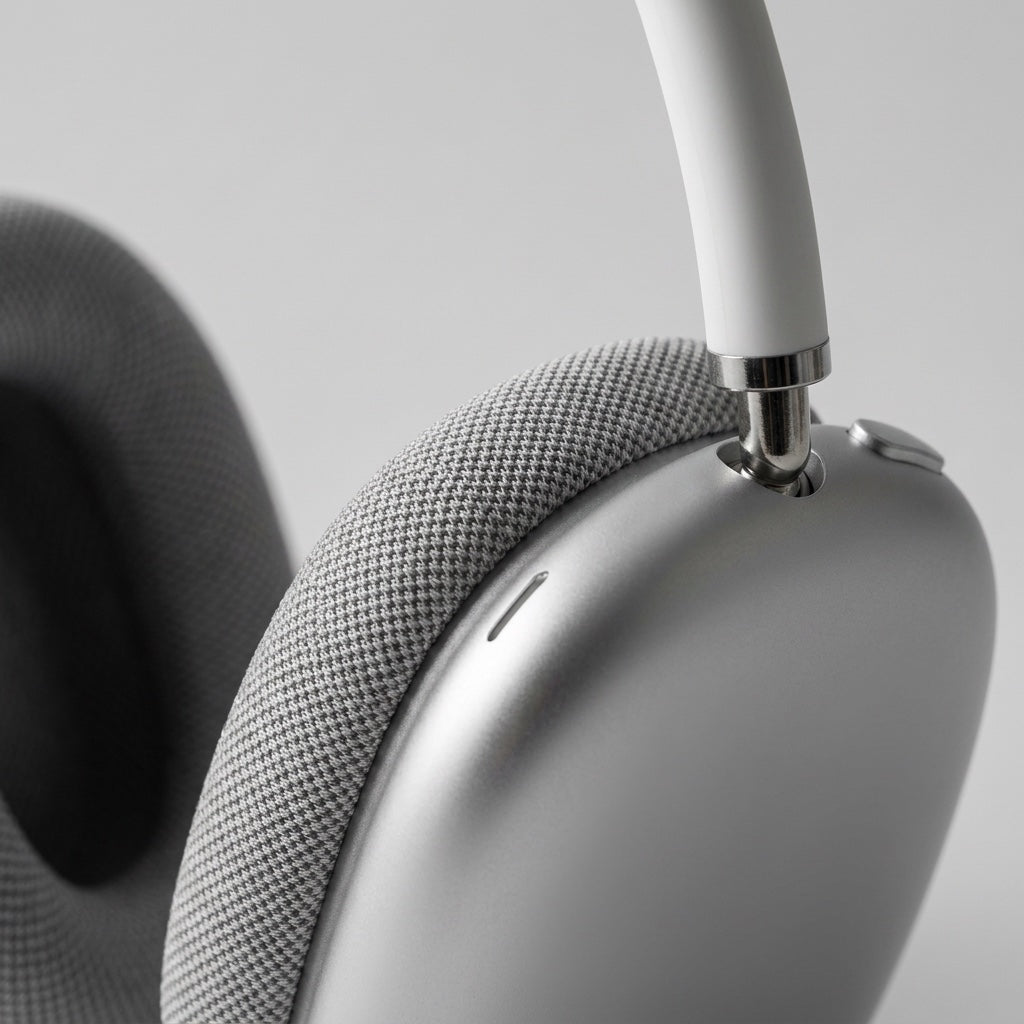 Over-ear Hörlurar med Kraftfull Bas – närbild på material och finish