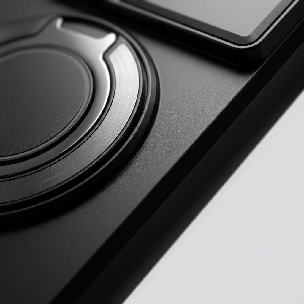 Magnetiskt Skal för Galaxy – närbild på material och finish