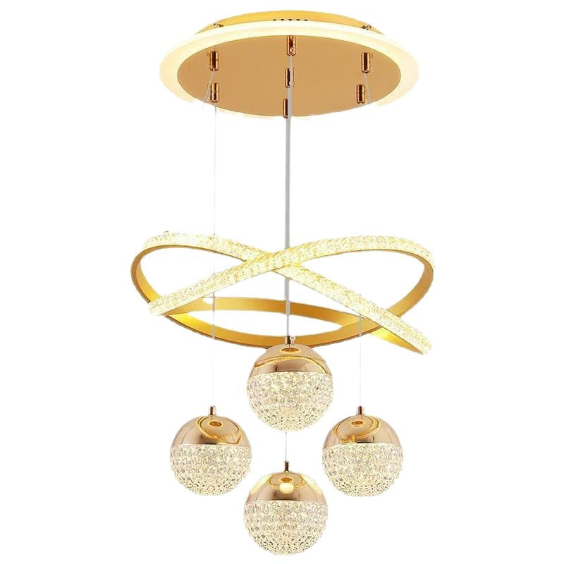 Modern Minimalist LED Chandelier for Dining Room