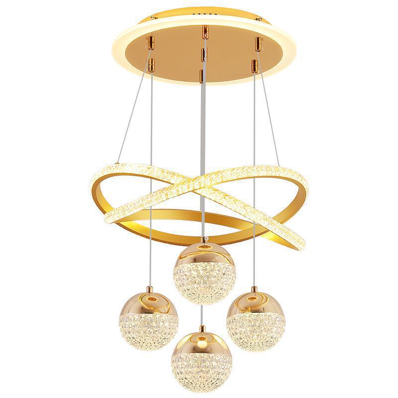 Modern Minimalist LED Chandelier for Dining Room